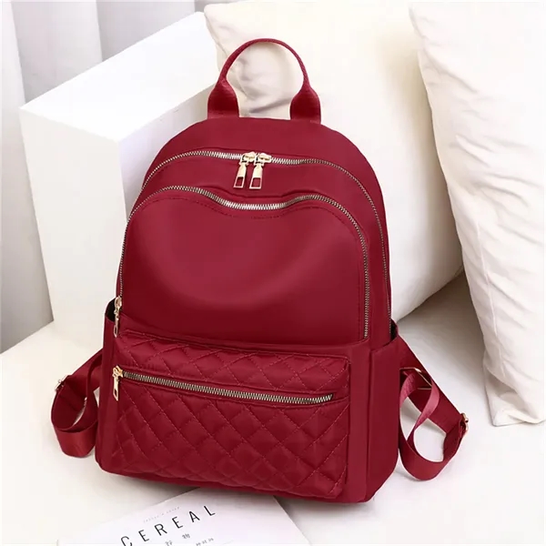 Women's 13in Oxford Mini Daypack Backpack - Women's 13in Oxford Mini Daypack Backpack - Image 3 of 4