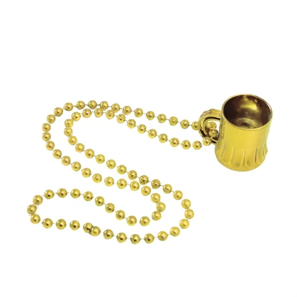 Beer Mug Beads Necklace - Beer Mug Beads Necklace - Image 3 of 5