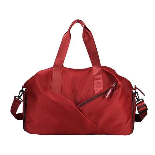 Gym Duffel Bag with Shoe Compartment - Gym Duffel Bag with Shoe Compartment - Image 2 of 4