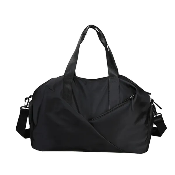 Gym Duffel Bag with Shoe Compartment - Gym Duffel Bag with Shoe Compartment - Image 4 of 4