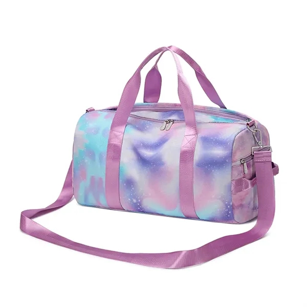 Purple Overnight Sports Bag for Women & Girls - Purple Overnight Sports Bag for Women & Girls - Image 2 of 4