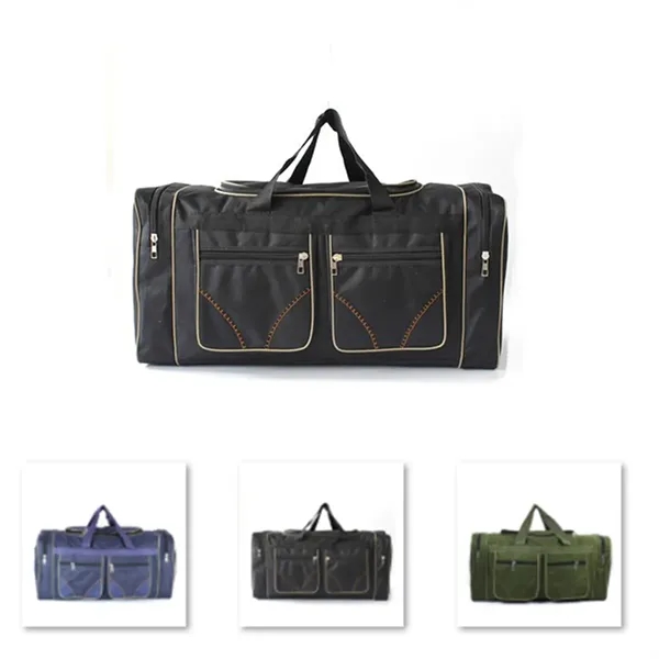 80L Men's Super Large Travel Duffel - Black/Blue/Green - 80L Men's Super Large Travel Duffel - Black/Blue/Green - Image 0 of 4