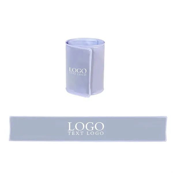 PVC Outdoor Reflective Slap Bracelets - PVC Outdoor Reflective Slap Bracelets - Image 6 of 20