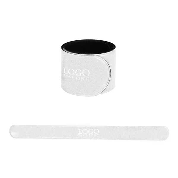 PVC Outdoor Reflective Slap Bracelets - PVC Outdoor Reflective Slap Bracelets - Image 7 of 20