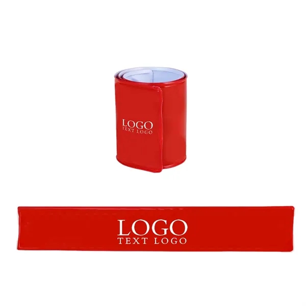 PVC Outdoor Reflective Slap Bracelets - PVC Outdoor Reflective Slap Bracelets - Image 8 of 20