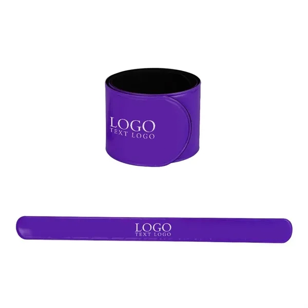 PVC Outdoor Reflective Slap Bracelets - PVC Outdoor Reflective Slap Bracelets - Image 15 of 20