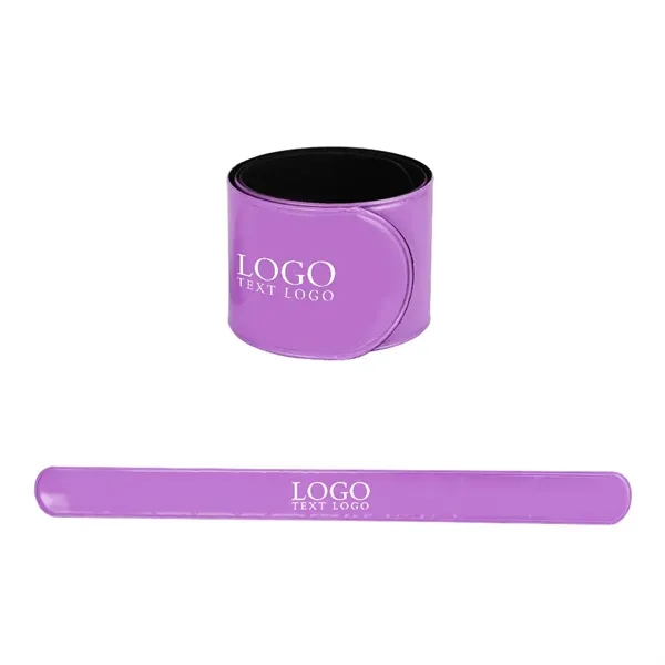PVC Outdoor Reflective Slap Bracelets - PVC Outdoor Reflective Slap Bracelets - Image 17 of 20
