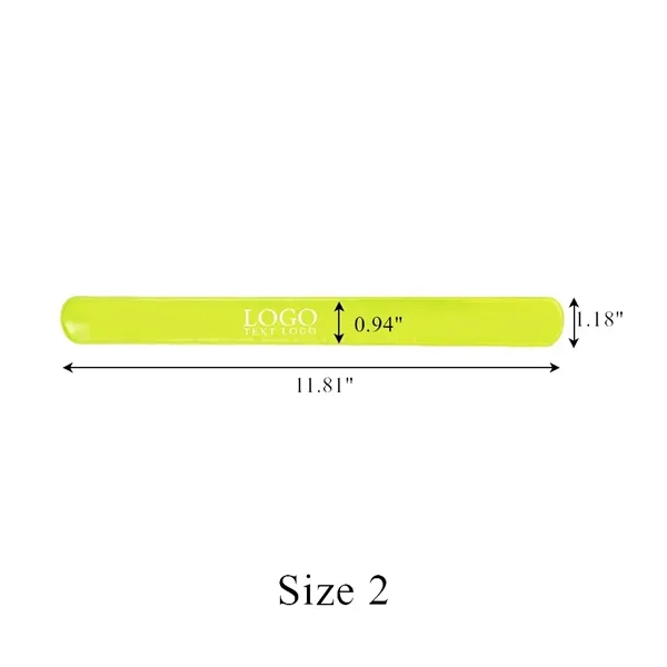 PVC Outdoor Reflective Slap Bracelets - PVC Outdoor Reflective Slap Bracelets - Image 4 of 20