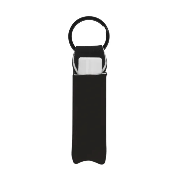 Neoprene Lip Balm Sleeve Pocket w/ SPF 15 Lip Balm