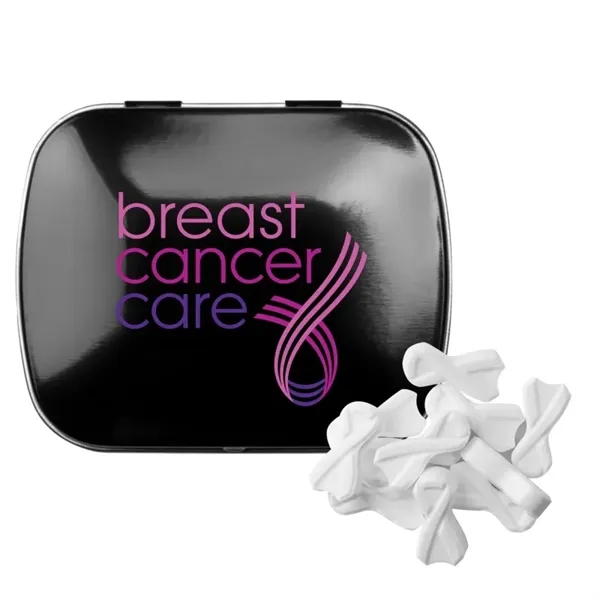 Domed Tin with Ribbon Shaped Mints - Domed Tin with Ribbon Shaped Mints - Image 3 of 5