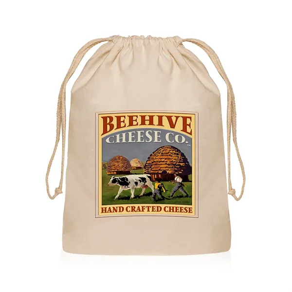 Cotton Drawstring Backpacks - Cotton Drawstring Backpacks - Image 0 of 3