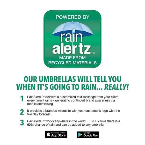 Challenger Checkerboard Panels Umbrella  (2 Imprints) - Challenger Checkerboard Panels Umbrella  (2 Imprints) - Image 1 of 11