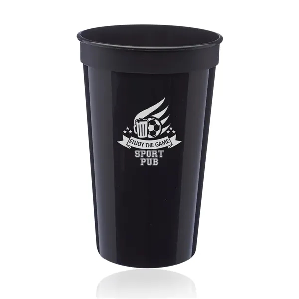 22 oz. Plastic Stadium Cup - 22 oz. Plastic Stadium Cup - Image 1 of 23