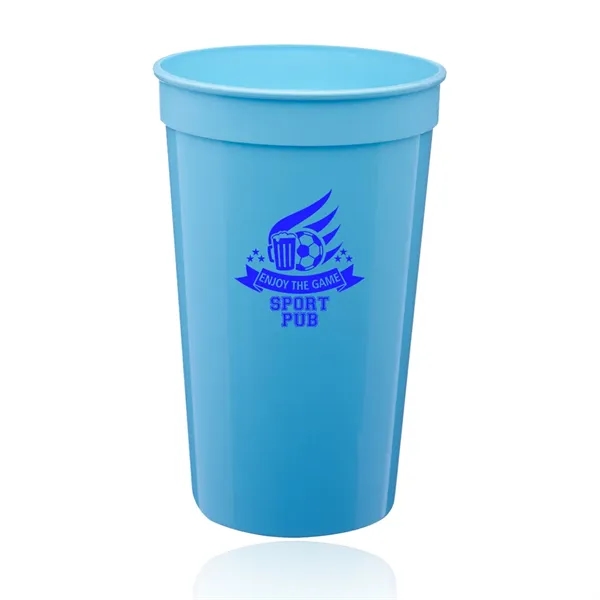 22 oz. Plastic Stadium Cup - 22 oz. Plastic Stadium Cup - Image 5 of 23