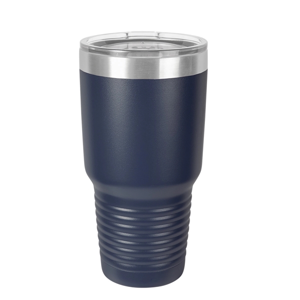 Polar Camel Stainless Steel 30 oz Ringed Tumbler - Polar Camel Stainless Steel 30 oz Ringed Tumbler - Image 13 of 35