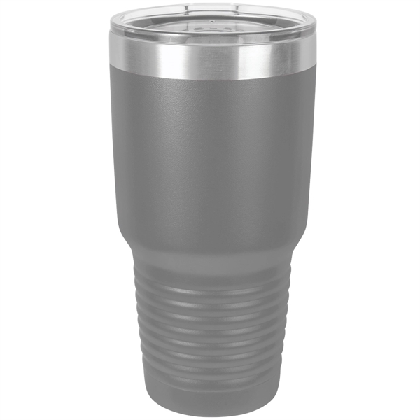 Polar Camel Stainless Steel 30 oz Ringed Tumbler - Polar Camel Stainless Steel 30 oz Ringed Tumbler - Image 5 of 35