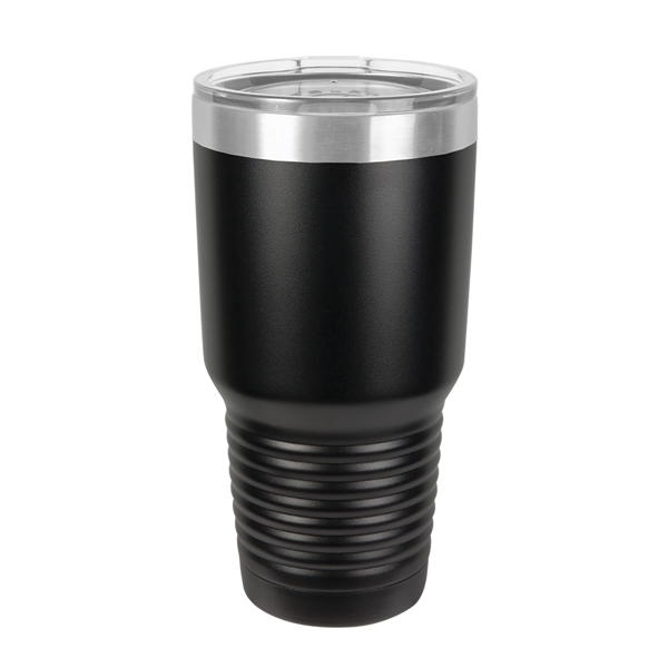 Polar Camel Stainless Steel 30 oz Ringed Tumbler - Polar Camel Stainless Steel 30 oz Ringed Tumbler - Image 1 of 35