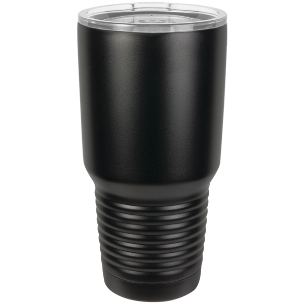 Black Stainless Steel 30 oz No Ring Tumbler - Black Stainless Steel 30 oz No Ring Tumbler - Image 1 of 3