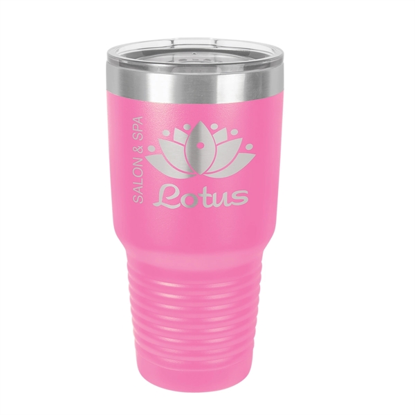 Polar Camel Stainless Steel 30 oz Ringed Tumbler - Polar Camel Stainless Steel 30 oz Ringed Tumbler - Image 16 of 35