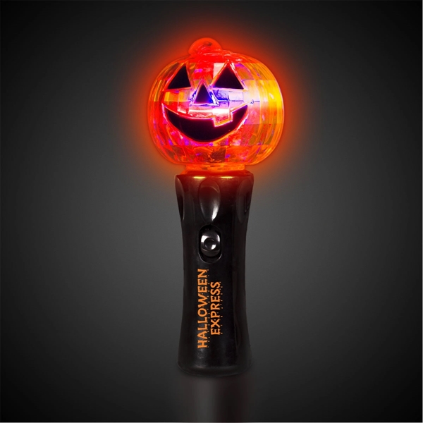 LED Pumpkin Spinner Wand - LED Pumpkin Spinner Wand - Image 0 of 2