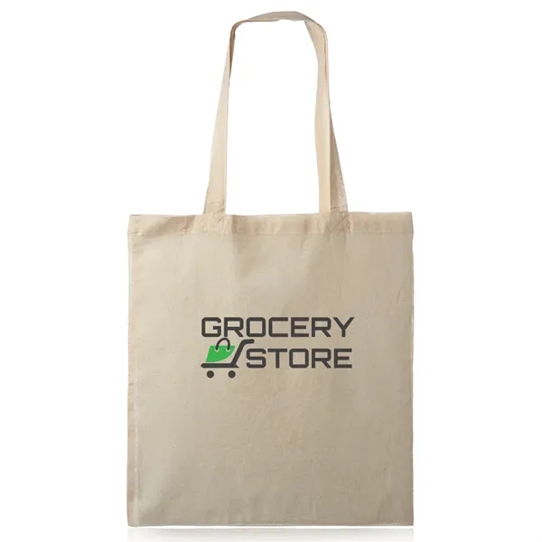 Natural Cotton Fiber Tote Bags - Natural Cotton Fiber Tote Bags - Image 2 of 3