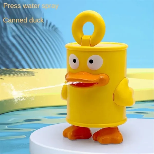 Cartoon Mini Safety Outdoor Spray Can Duck Doll Water Gun - Cartoon Mini Safety Outdoor Spray Can Duck Doll Water Gun - Image 2 of 6