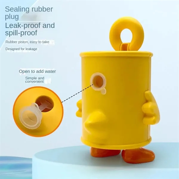 Cartoon Mini Safety Outdoor Spray Can Duck Doll Water Gun - Cartoon Mini Safety Outdoor Spray Can Duck Doll Water Gun - Image 4 of 6
