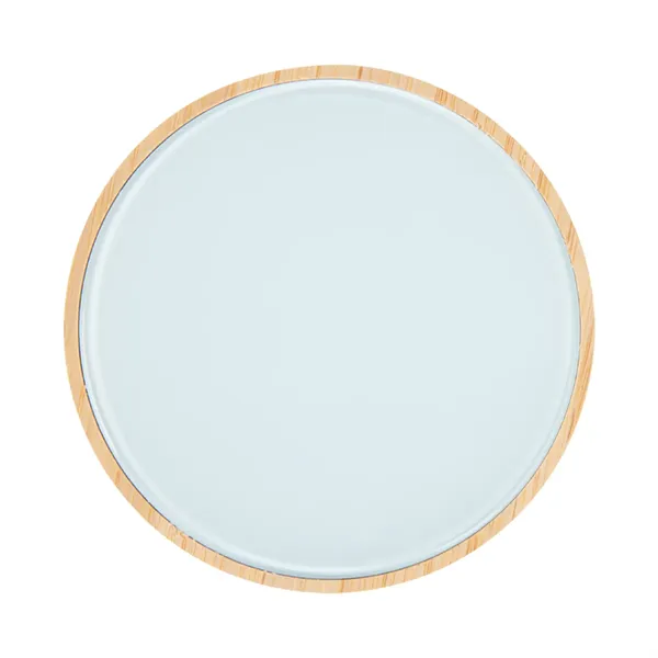 10W Glass & Bamboo Wireless Charger - 10W Glass & Bamboo Wireless Charger - Image 2 of 2