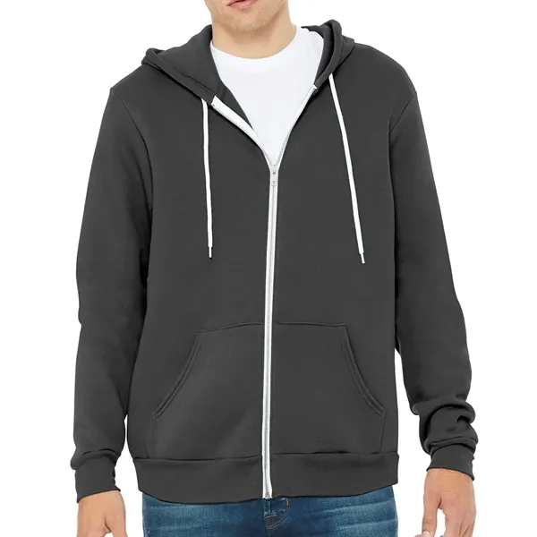 Bella+Canvas ® Unisex Sponge Fleece Full-Zip Hoodie - Bella+Canvas ® Unisex Sponge Fleece Full-Zip Hoodie - Image 1 of 13