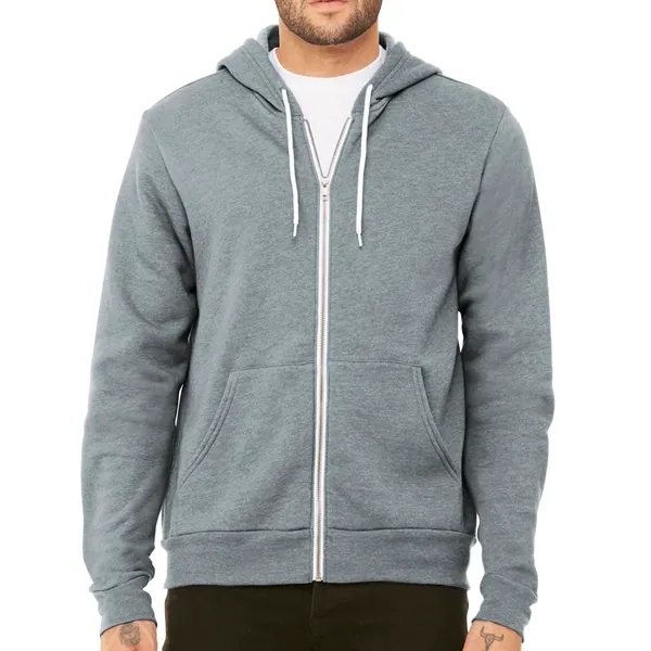 Bella+Canvas ® Unisex Sponge Fleece Full-Zip Hoodie - Bella+Canvas ® Unisex Sponge Fleece Full-Zip Hoodie - Image 2 of 13
