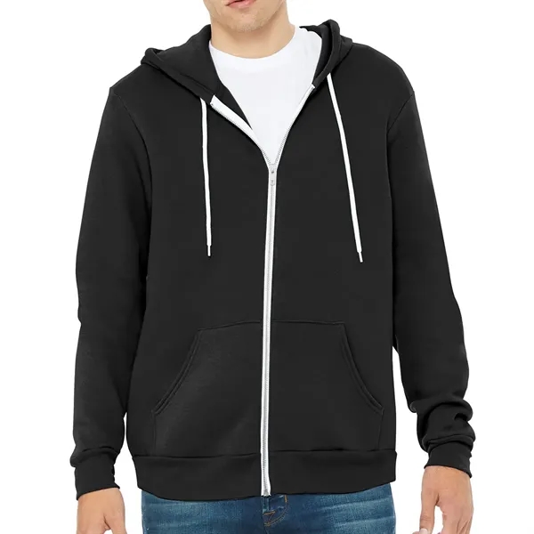 Bella+Canvas ® Unisex Sponge Fleece Full-Zip Hoodie - Bella+Canvas ® Unisex Sponge Fleece Full-Zip Hoodie - Image 3 of 13