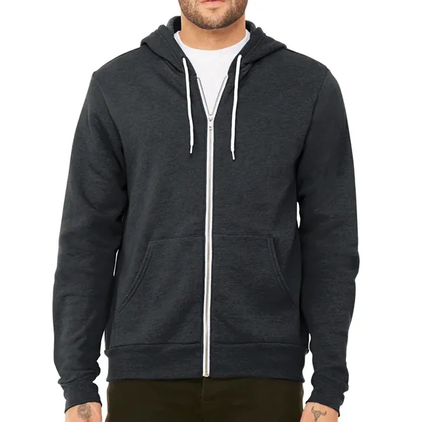 Bella+Canvas ® Unisex Sponge Fleece Full-Zip Hoodie - Bella+Canvas ® Unisex Sponge Fleece Full-Zip Hoodie - Image 6 of 13