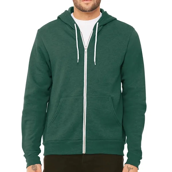 Bella+Canvas ® Unisex Sponge Fleece Full-Zip Hoodie - Bella+Canvas ® Unisex Sponge Fleece Full-Zip Hoodie - Image 7 of 13