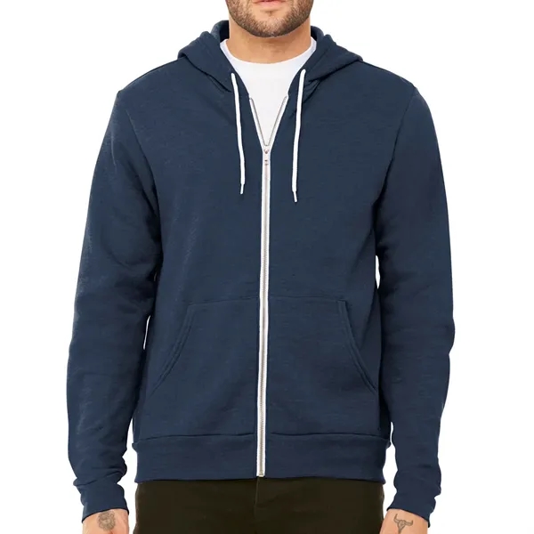 Bella+Canvas ® Unisex Sponge Fleece Full-Zip Hoodie - Bella+Canvas ® Unisex Sponge Fleece Full-Zip Hoodie - Image 8 of 13