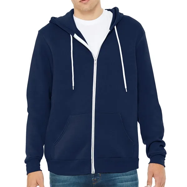 Bella+Canvas ® Unisex Sponge Fleece Full-Zip Hoodie - Bella+Canvas ® Unisex Sponge Fleece Full-Zip Hoodie - Image 10 of 13