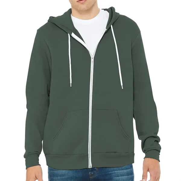Bella+Canvas ® Unisex Sponge Fleece Full-Zip Hoodie - Bella+Canvas ® Unisex Sponge Fleece Full-Zip Hoodie - Image 13 of 13