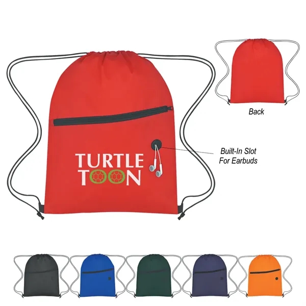 Non-Woven Hit Sports Pack With Front Zipper - Non-Woven Hit Sports Pack With Front Zipper - Image 0 of 18