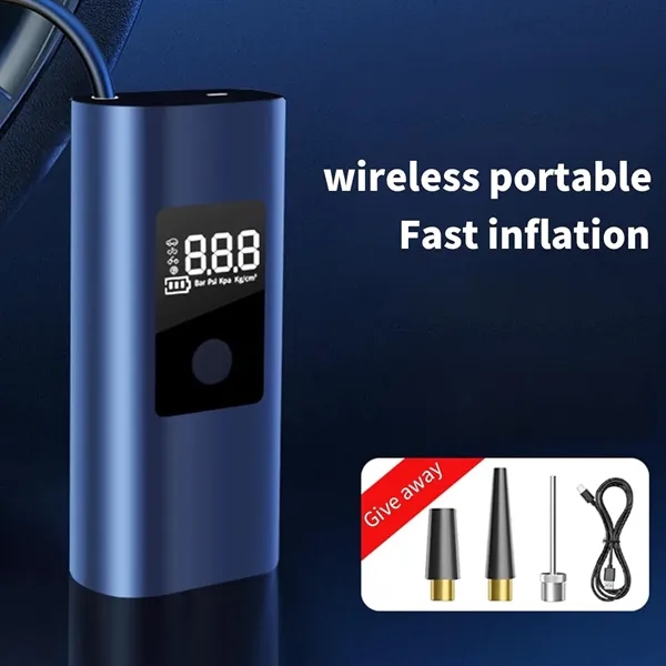 Portable Car Tire Inflator With Air Pump - Portable Car Tire Inflator With Air Pump - Image 1 of 4