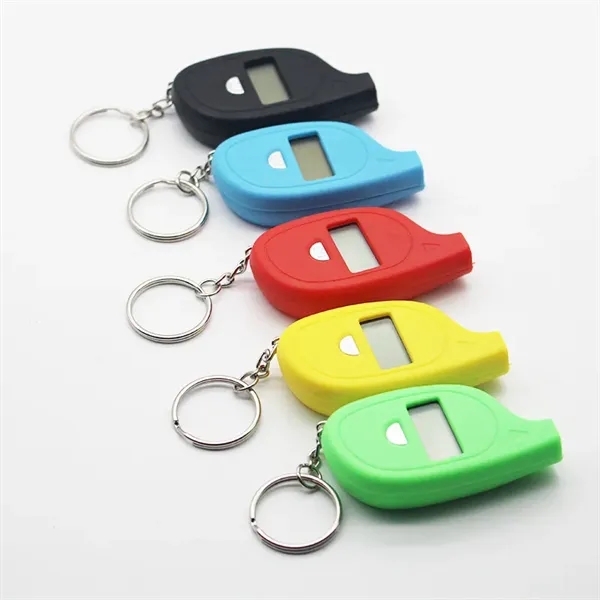 Digital Tire Pressure Gauge with Keychain - Digital Tire Pressure Gauge with Keychain - Image 3 of 4