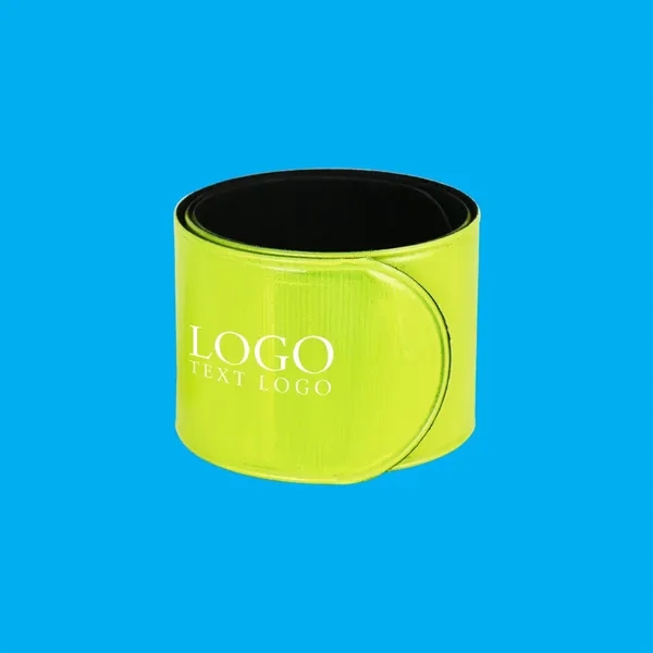 PVC Outdoor Reflective Slap Bracelets