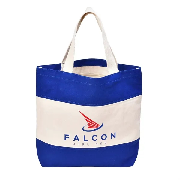 Striped Canvas Tote - Striped Canvas Tote - Image 0 of 6