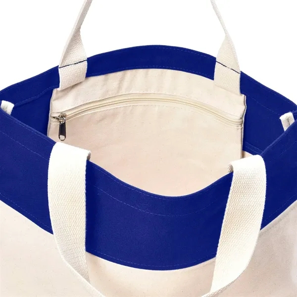 Striped Canvas Tote - Striped Canvas Tote - Image 1 of 6