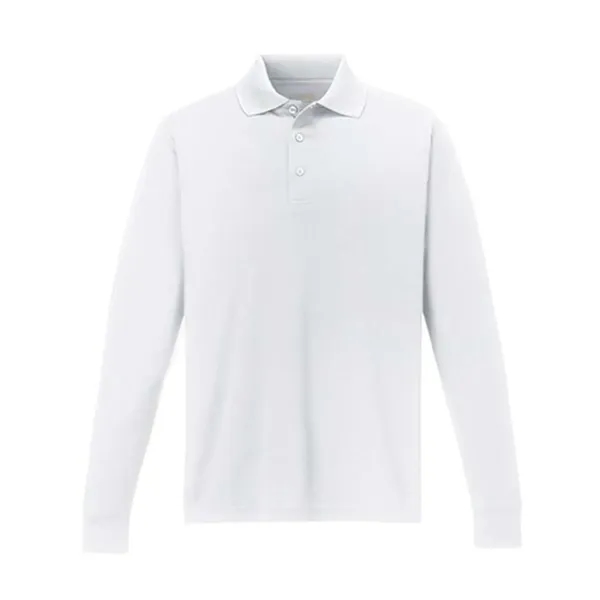CORE365 Men's Pinnacle Performance Long Sleeve Pique Polo - CORE365 Men's Pinnacle Performance Long Sleeve Pique Polo - Image 19 of 20