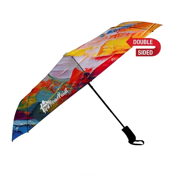 Steal Umbrella Dye Sublimation Double Sided