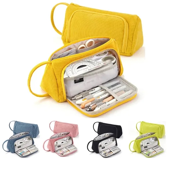 Big Capacity Pencil Case Pen Pouch Office Organizer - Big Capacity Pencil Case Pen Pouch Office Organizer - Image 0 of 5