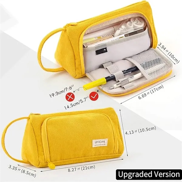 Big Capacity Pencil Case Pen Pouch Office Organizer - Big Capacity Pencil Case Pen Pouch Office Organizer - Image 4 of 5
