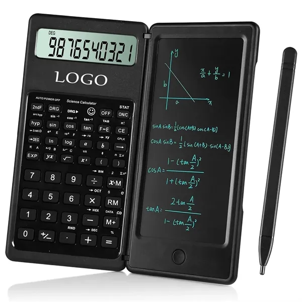 Large Screen Scientific Math Calculator with Notepad - Large Screen Scientific Math Calculator with Notepad - Image 0 of 3