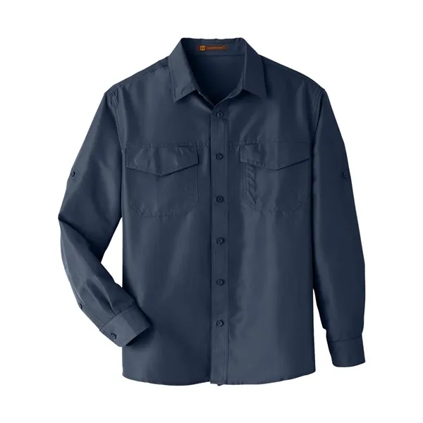 Harriton Men's Key West Performance Staff Shirt - Harriton Men's Key West Performance Staff Shirt - Image 9 of 14
