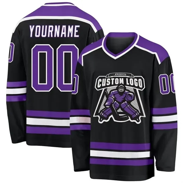Custom Lettering Quick-Dry Jersey,  Hockey, Football Uniform - Custom Lettering Quick-Dry Jersey,  Hockey, Football Uniform - Image 3 of 6