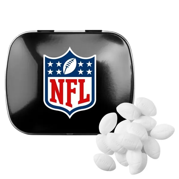 Domed Tin with Football Shaped Mints - Domed Tin with Football Shaped Mints - Image 3 of 7